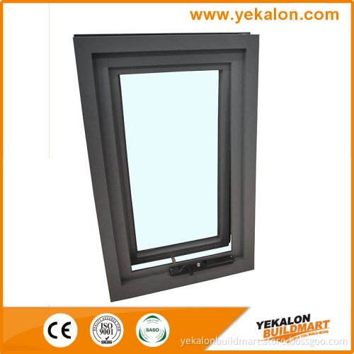 2016 Hot Sale Yekalon Australia Systematic Aluminum Awning Window with Removable Flyscreen